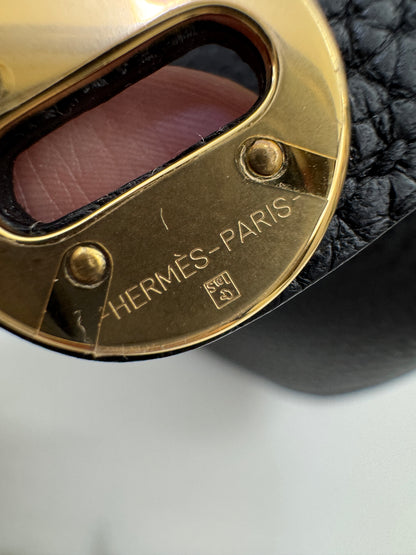 HERMES Mini Lindy I 黑色 Noir GHW