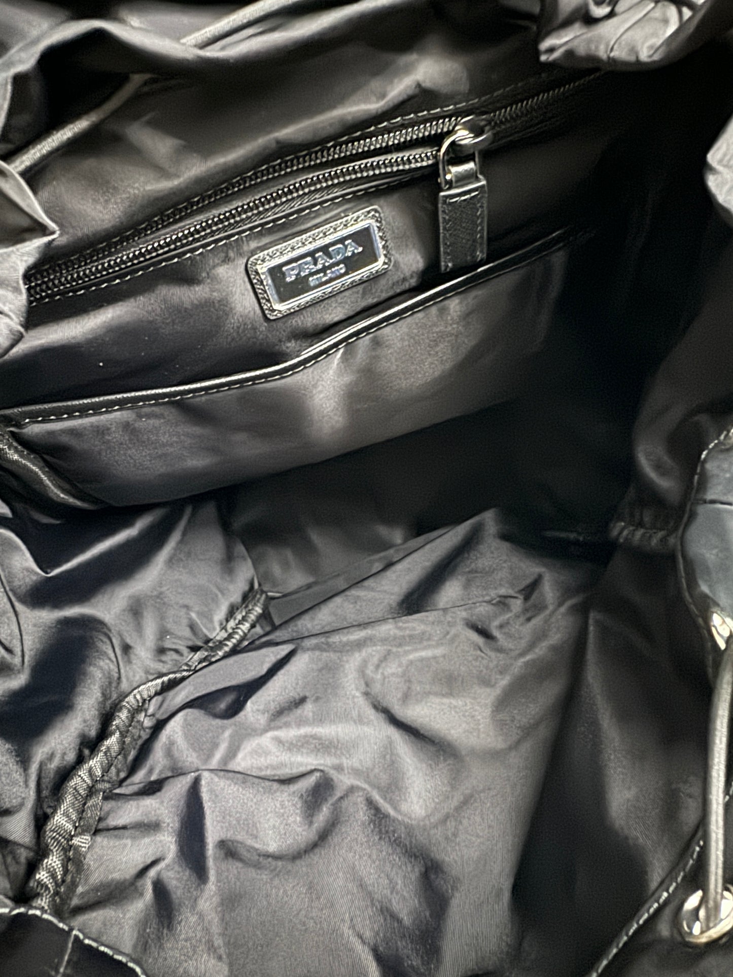 PRADA 連帽Backpack