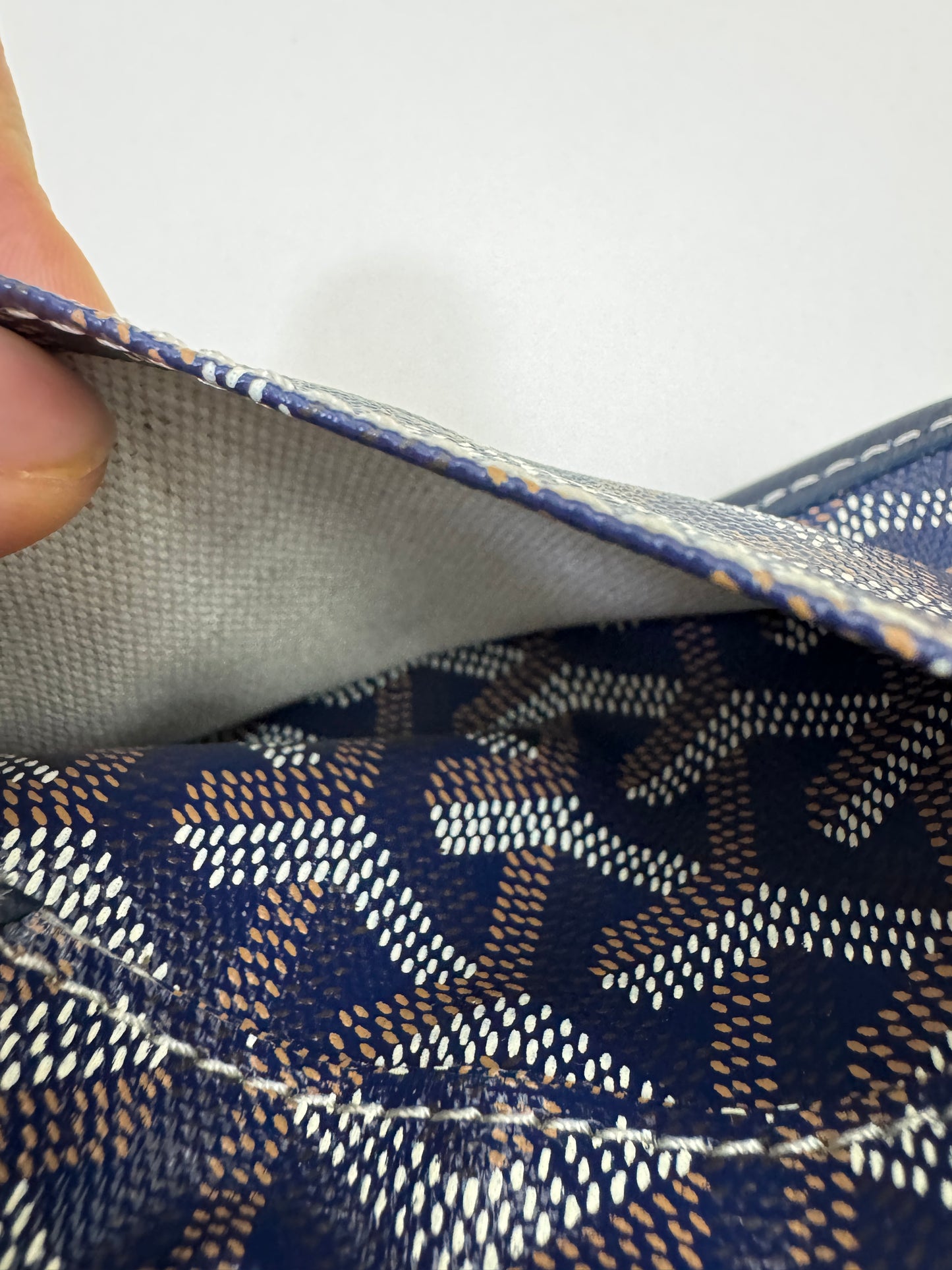 GOYARD Mini Anjour Tote 海軍藍【另配包夾】