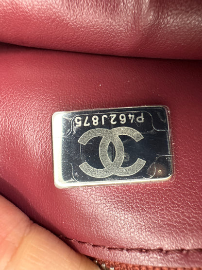 CHANEL 26S Maxi Flap Small 32cm 淺棕色