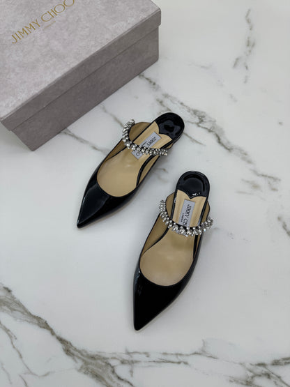 JIMMY CHOO Bling Flat 漆皮