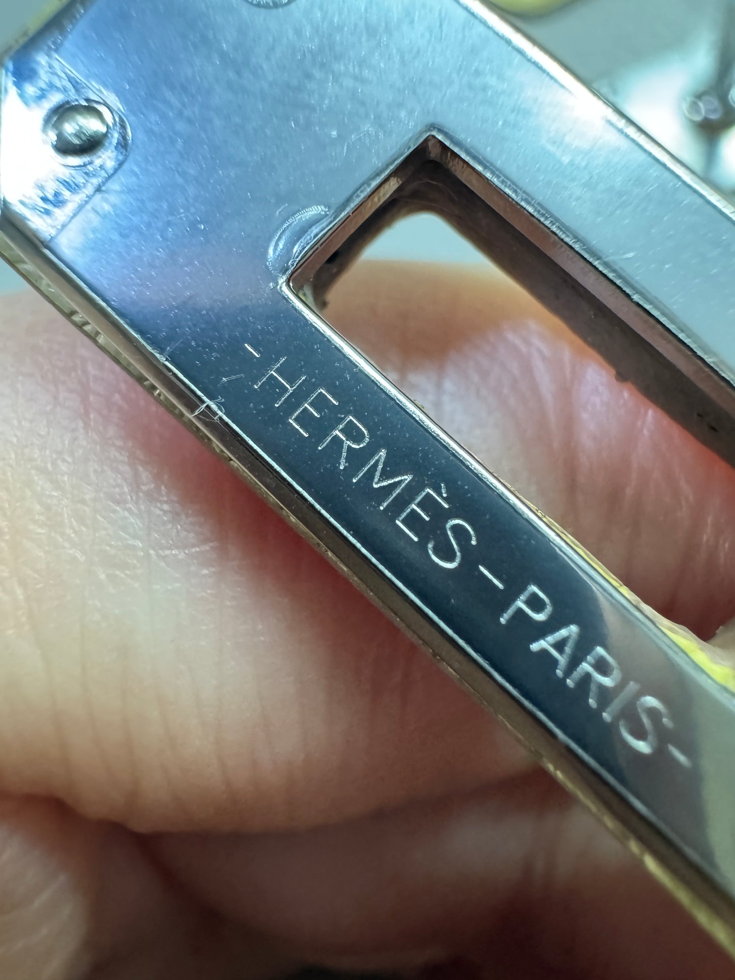 HERMES Birkin25 SO 珍珠灰拼小雞黃 Togo PHW