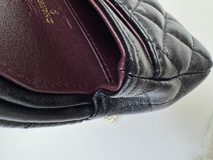 CHANEL 迷你CF包掛 黑色