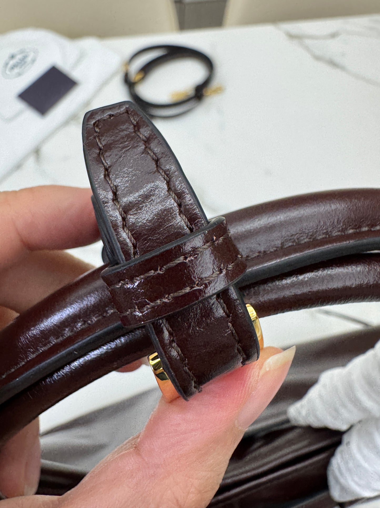 PRADA Bonnie XL Dark Brown (Lux Soft)