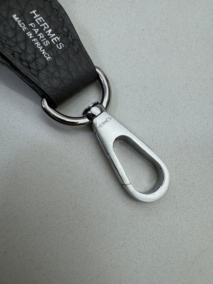 HERMES Mini Evelyne 積雨雲灰銀扣 Gris Meyer PHW