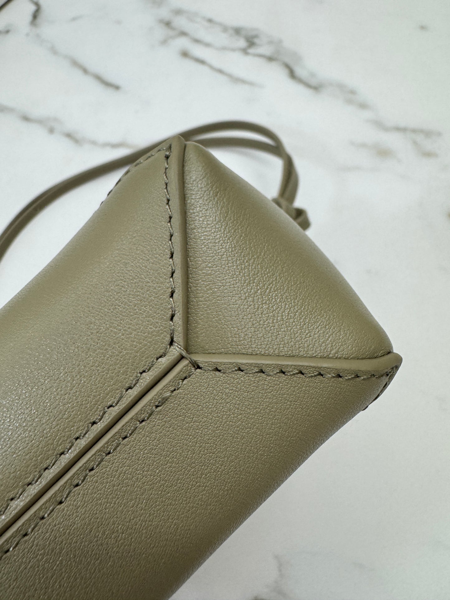 LOEWE Puzzle Fold Pouch Clay Green