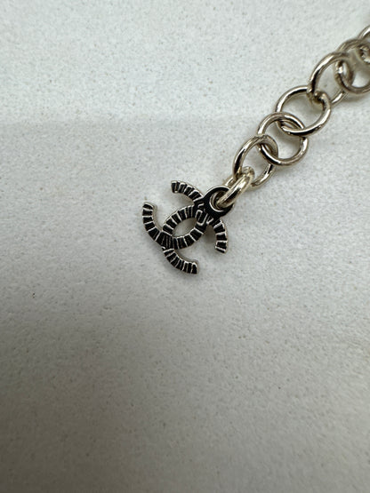 CHANEL 25P 珍珠水晶球毛衣鏈
