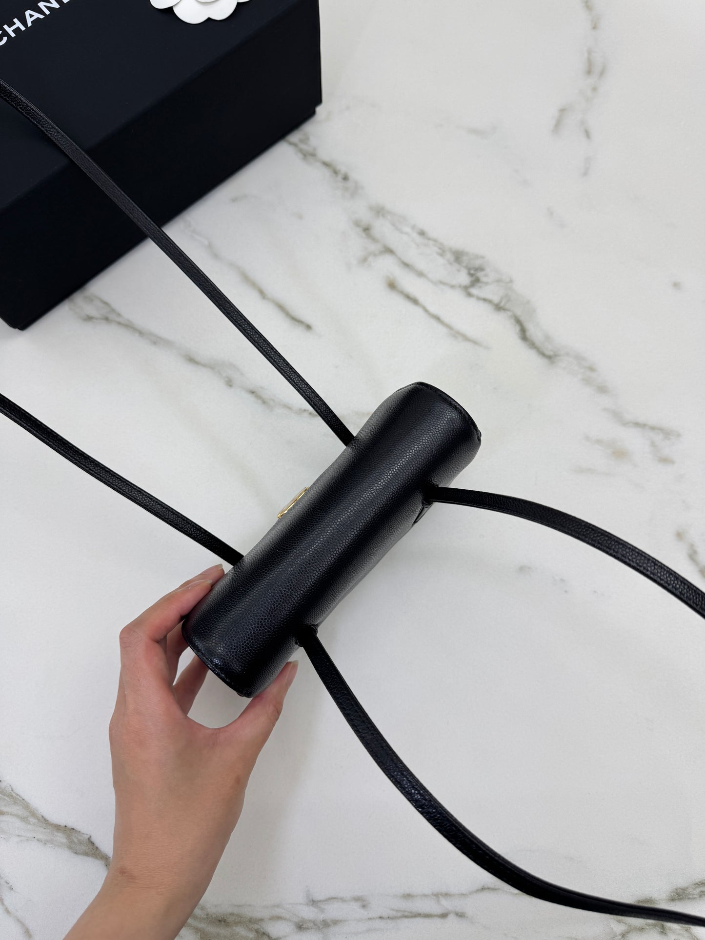 CHANEL Mini Preppy Coco Black