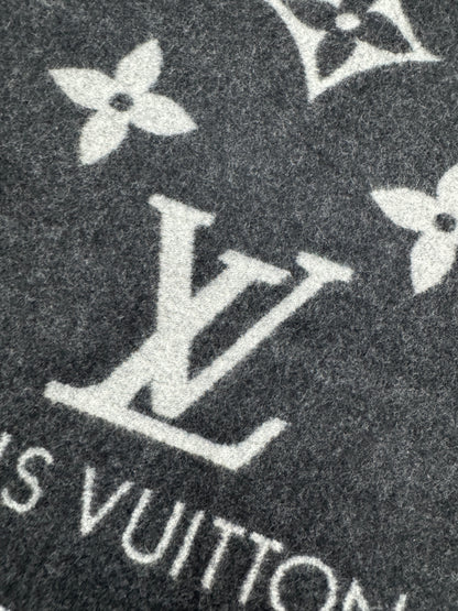 LV Reykjavik Scarf 100% Cashmere Black