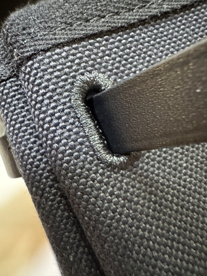 HERMES Mini Herbag 黑銀