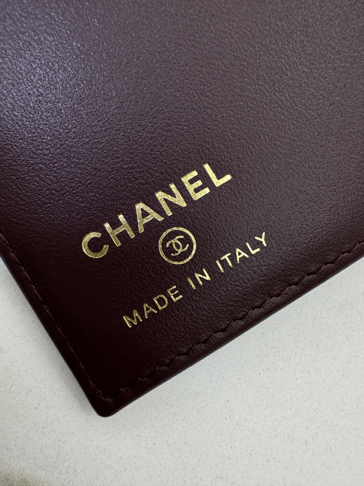 CHANEL Passport Holder 黑金牛 Black Caviar Calfskin
