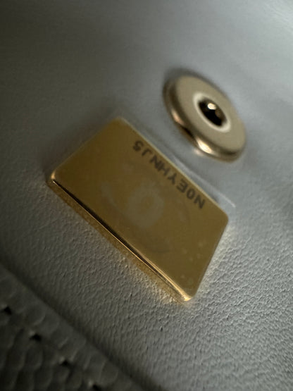 CHANEL Mini Cocohandle 霧霾藍/冰川藍 Cloud Blue
