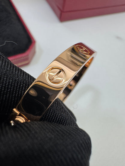 CARTIER Love Bracelet Classic Rose Gold