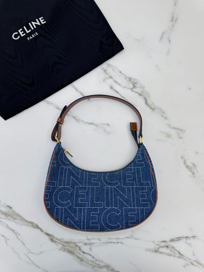 CELINE Ava Hobo 牛仔