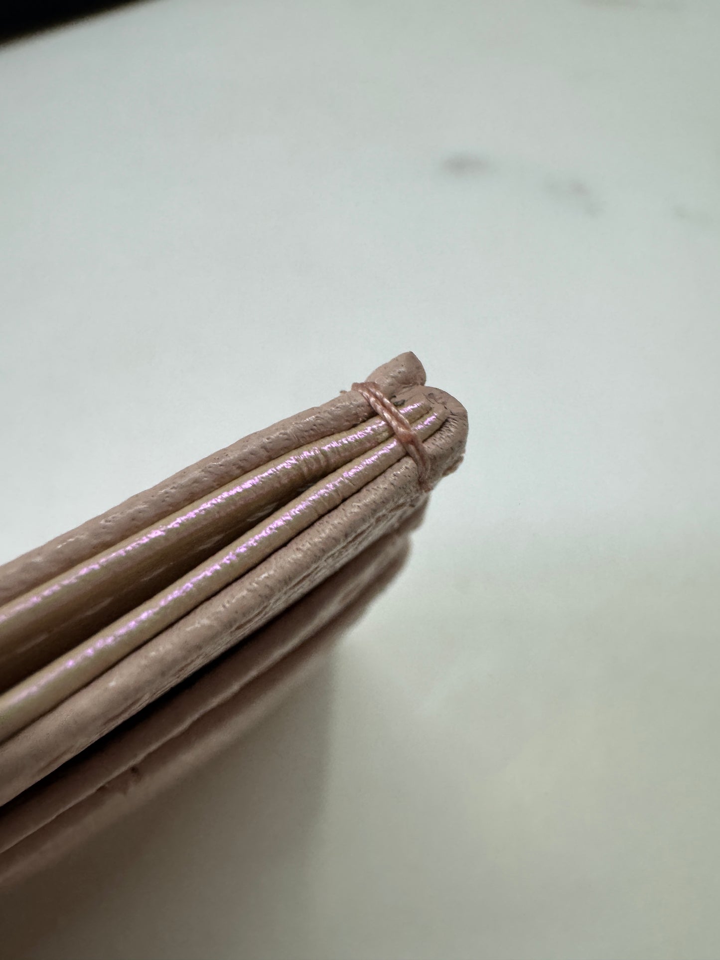 CHANEL 21C 裸粉色卡包