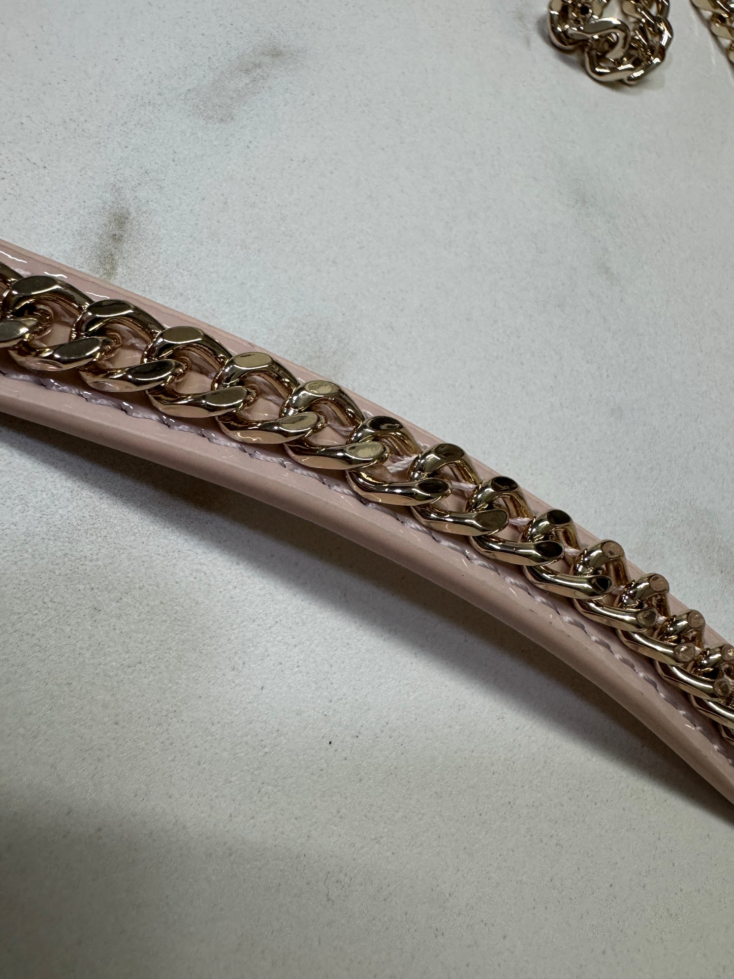 DIOR Lady Mini 三格 漆皮 淡粉 light Pink