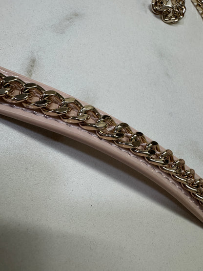 DIOR Lady Mini 三格 漆皮 淡粉 light Pink