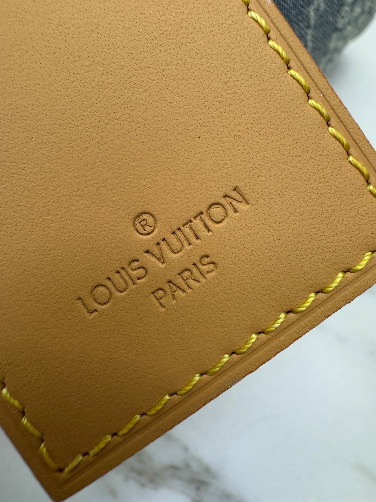 LV Nano Speedy 棋盤格牛仔