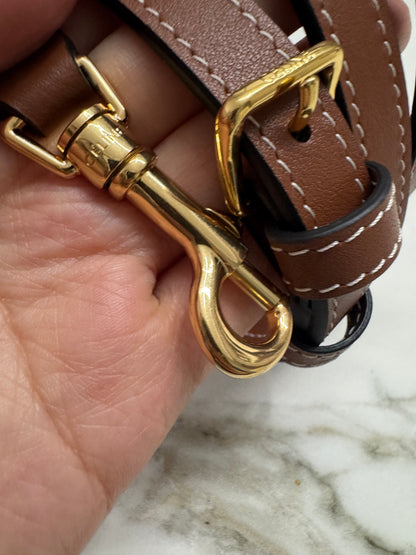 CELINE Triomphe Boston 棕色