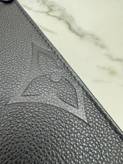 LV Onthego PM 黑色全皮