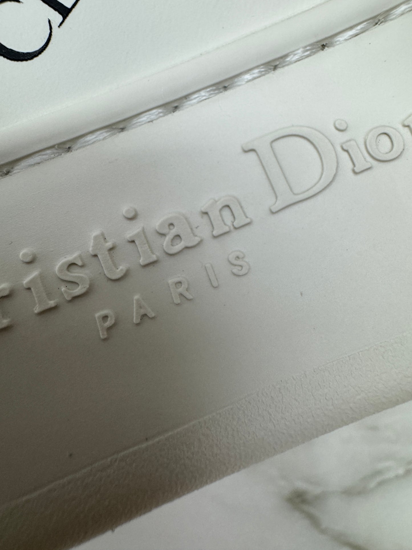 DIOR Diorstar 厚底小白鞋