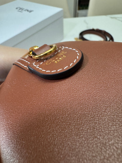 CELINE Triomphe Boston 棕色