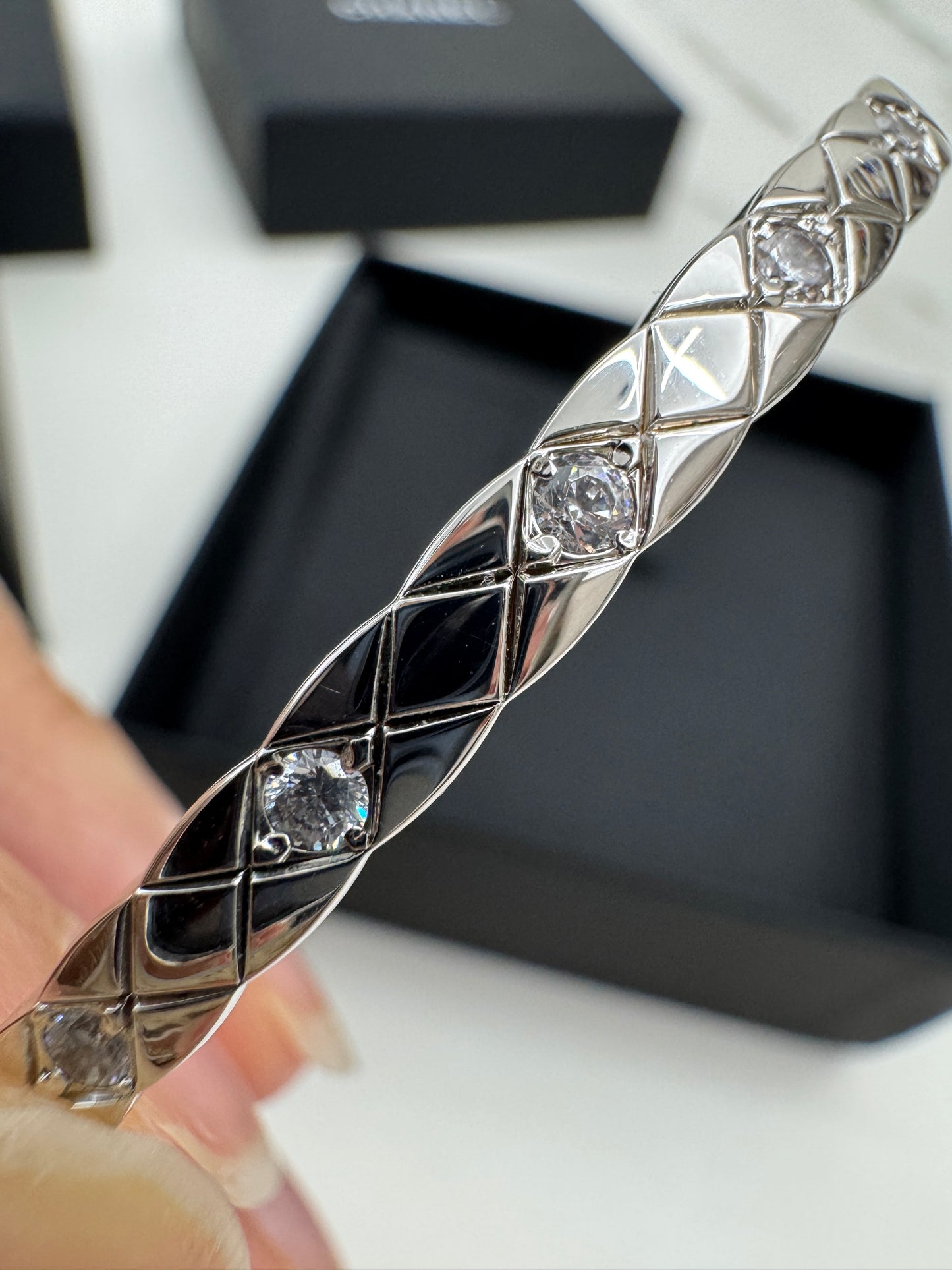 CHANEL Coco Crush Bracelets White Gold