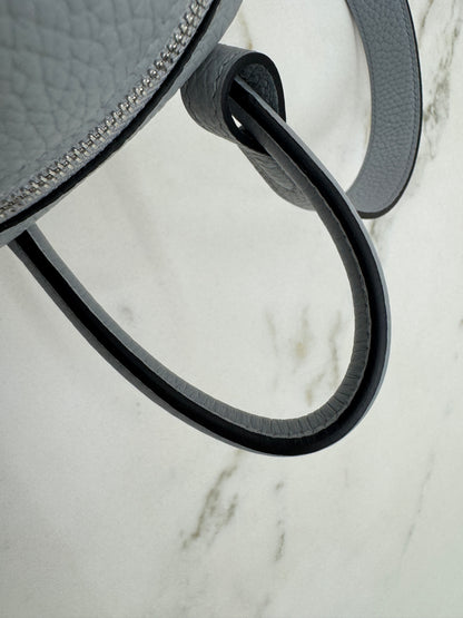 HERMES Mini Lindy II 木偶灰銀扣 TC Gris Platin PHW