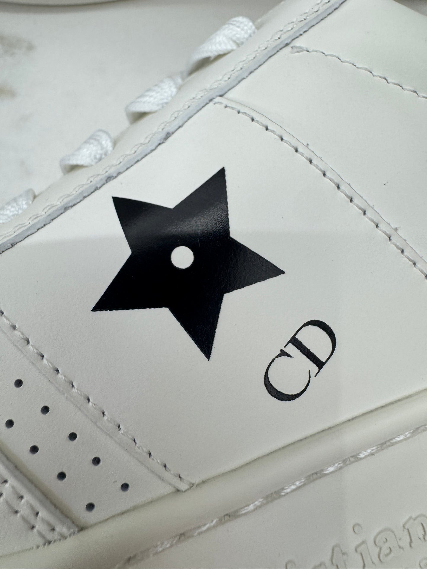 DIOR Diorstar 厚底小白鞋