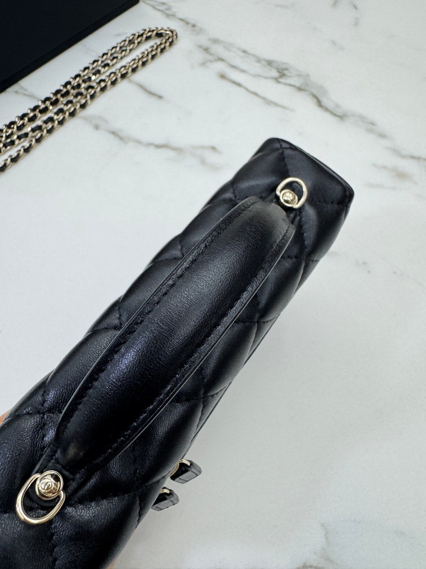 CHANEL LP盒子包 羊皮