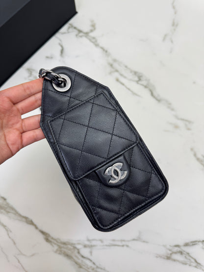 CHANEL Mini 25Bag 黑銀
