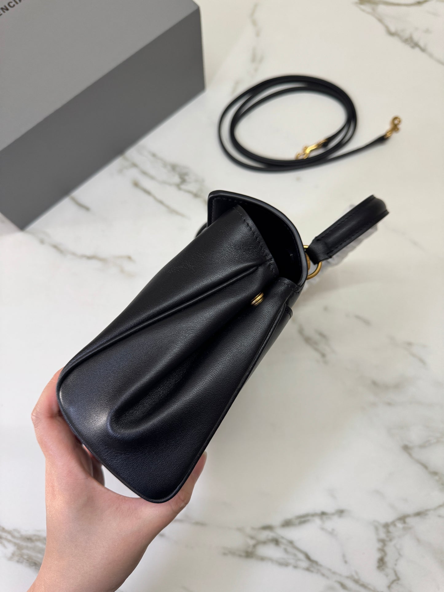 BALENCIAGA Mini Rodeo 黑金