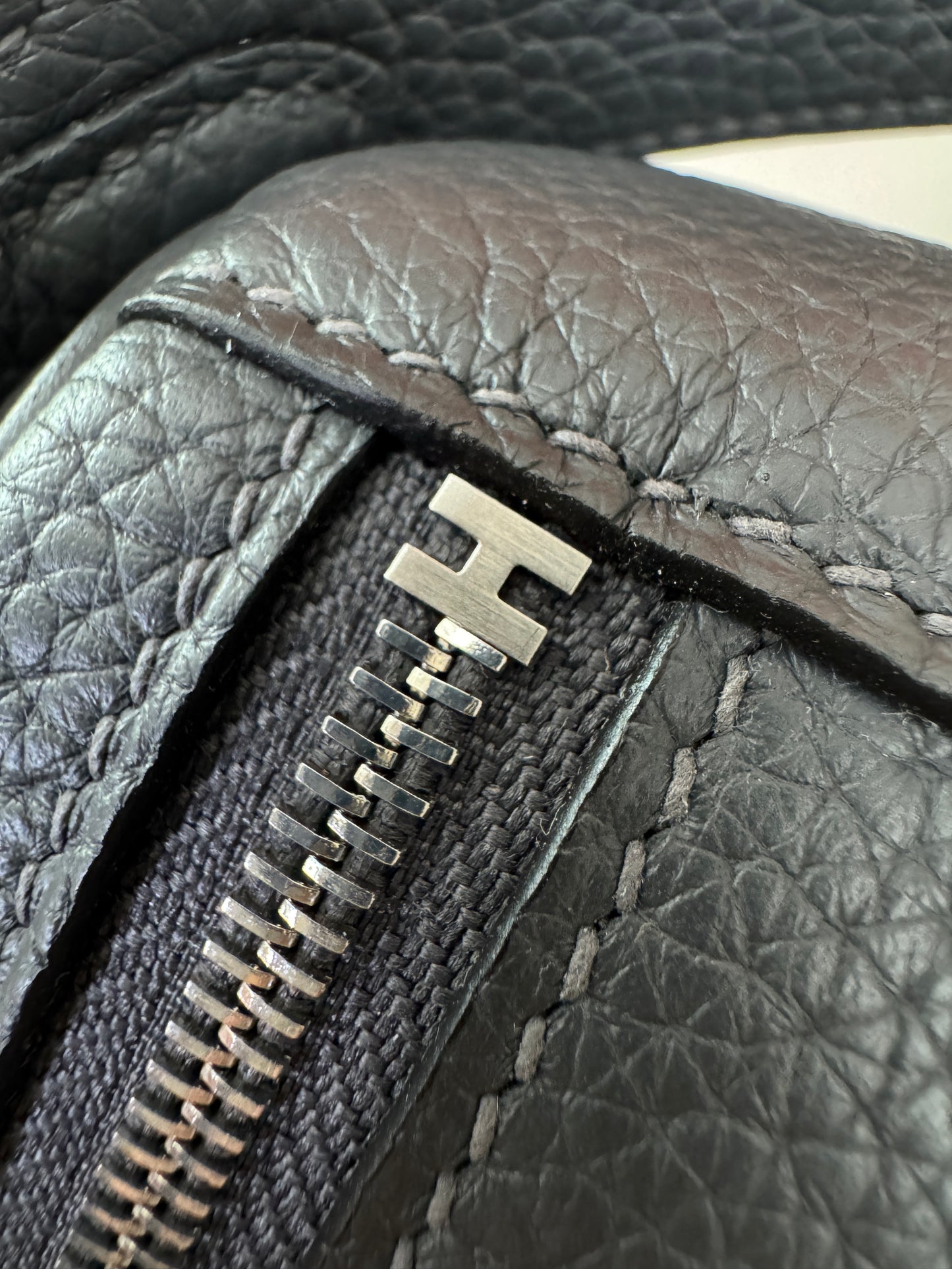 HERMES Lindy 26 石板灰銀扣 85 Ardoise TC PHW