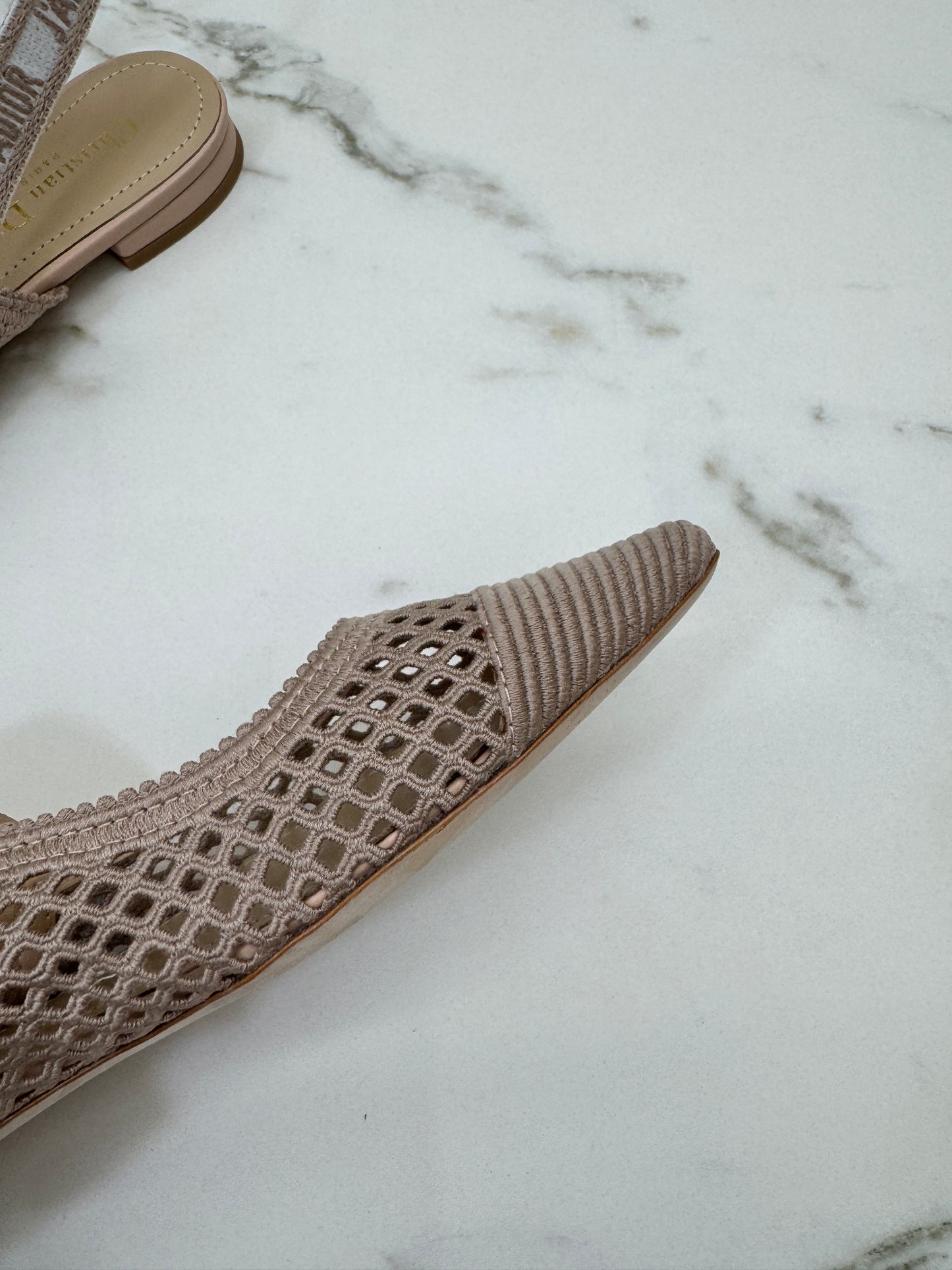 DIOR J’adior Slingback 裸粉鏤空