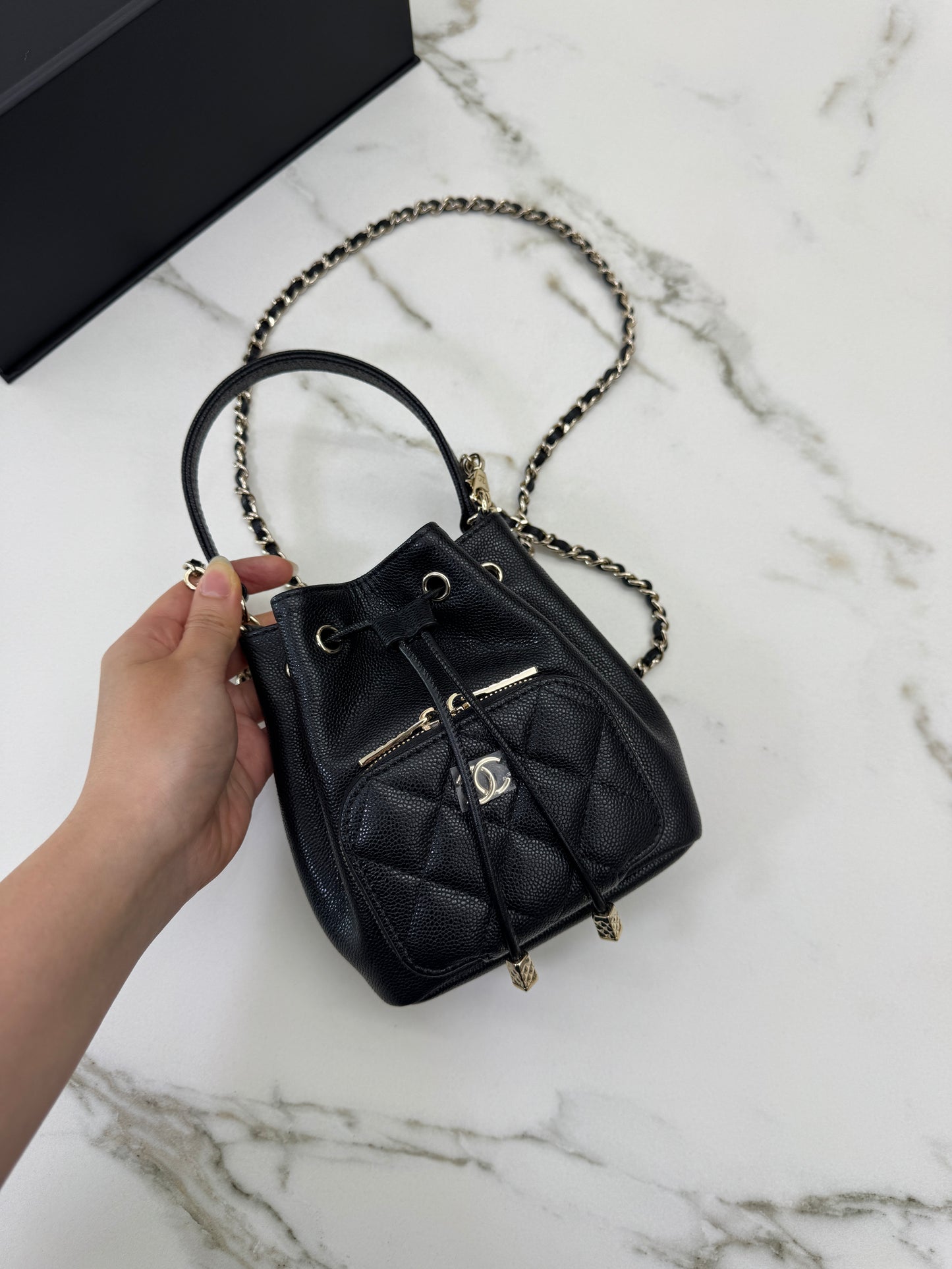 CHANEL 25B 迷你水桶