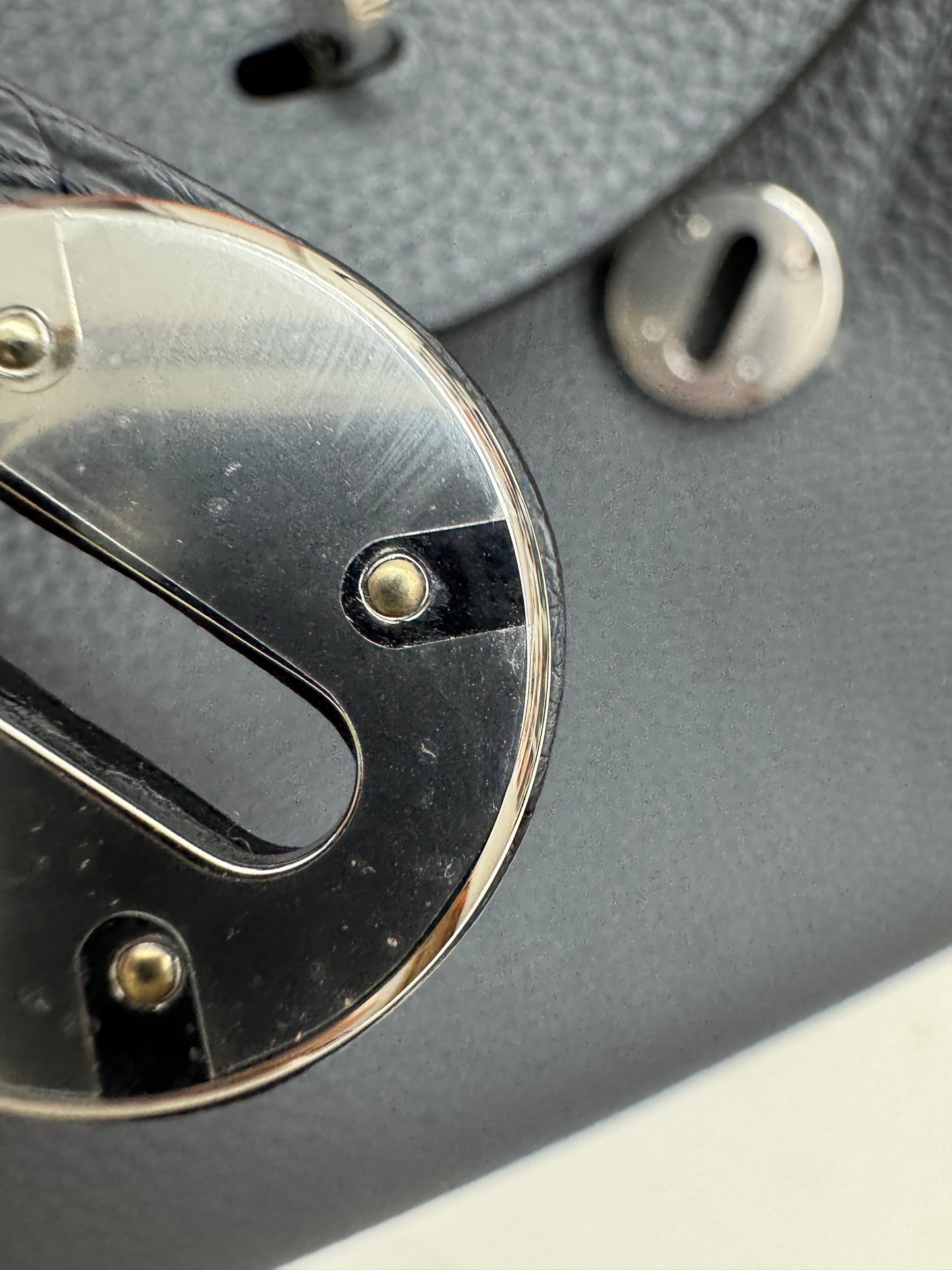 HERMES Lindy 30 石墨灰銀扣 TC 88 Graphite PHW