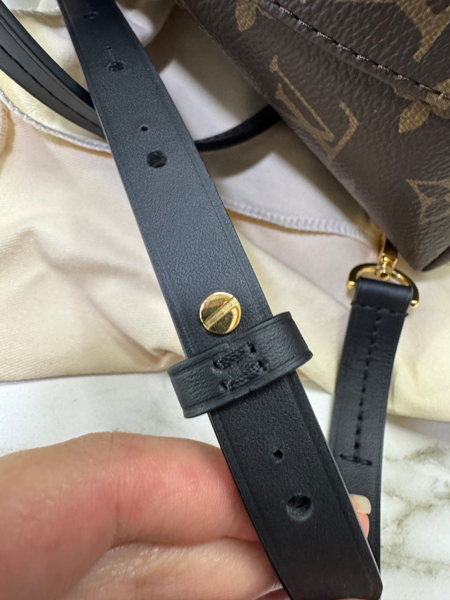LV Montsouris BB Monogram Backpack