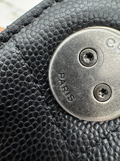 CHANEL Mini 25Bag 黑銀