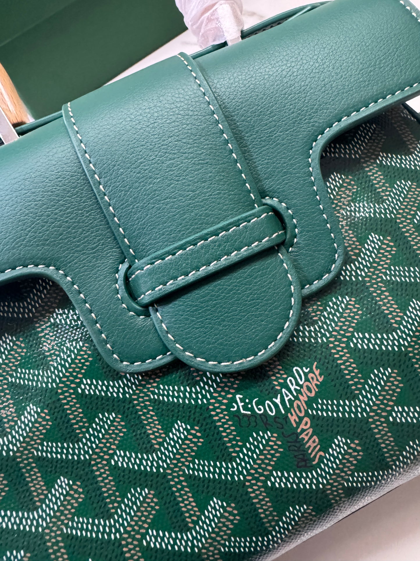 GOYARD Soft Saigon Souple Mini Green