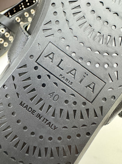 ALAIA 柳釘芭蕾舞鞋