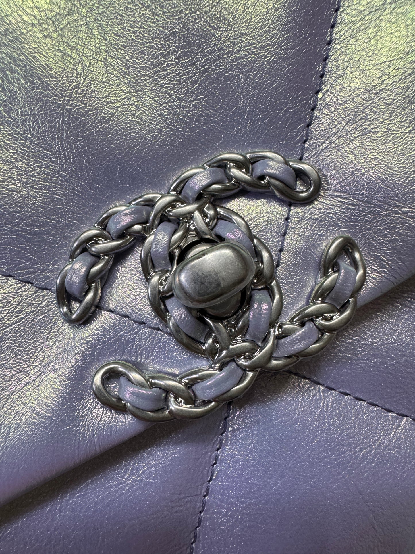 CHANEL 19 Bag Small 22P幻彩紫 小號