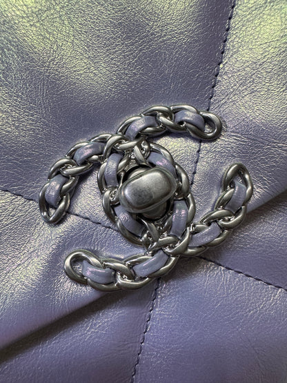 CHANEL 19 Bag Small 22P幻彩紫 小號