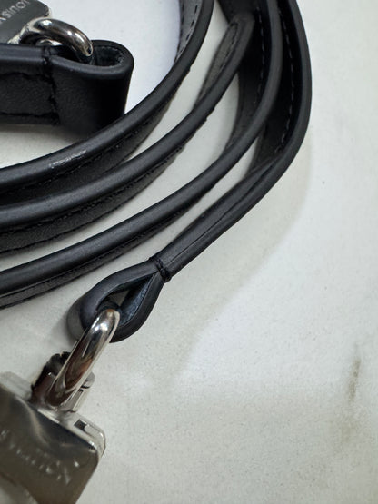 LV Side Trunk MM 黑色皮款