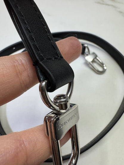 LV Side Trunk MM 黑色皮款