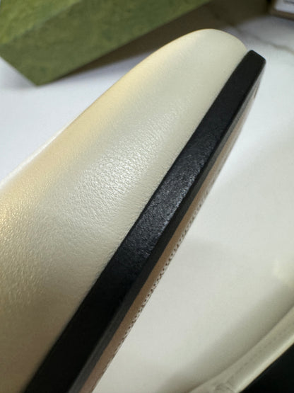 GUCCI Loafers 踩跟樂福鞋 奶白色
