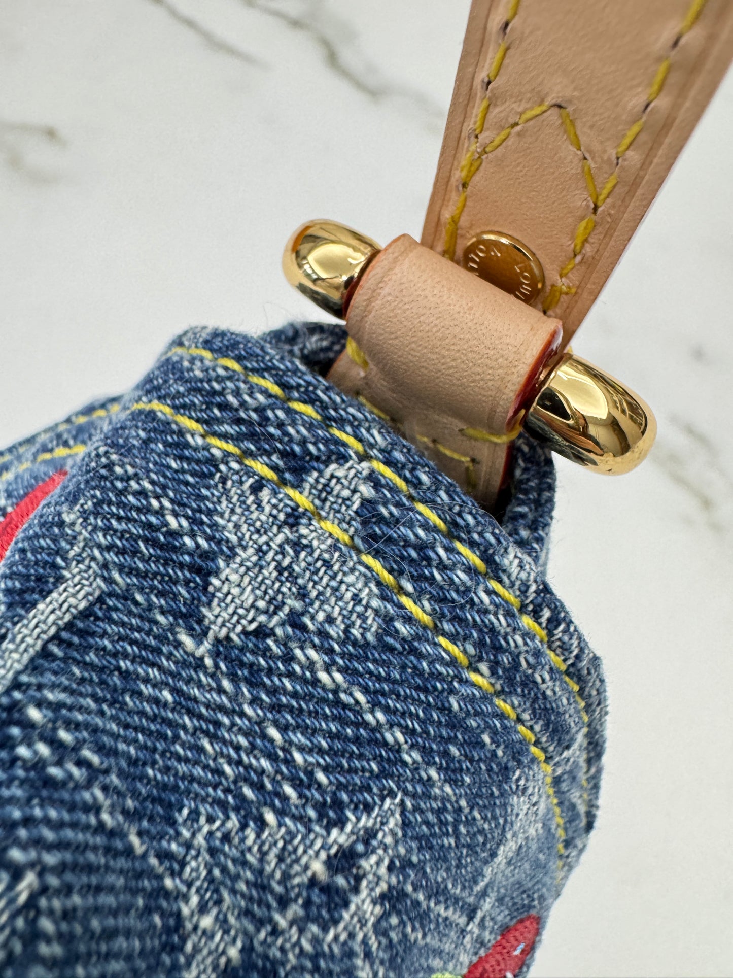 LV X TM Sunset Cherry Denim