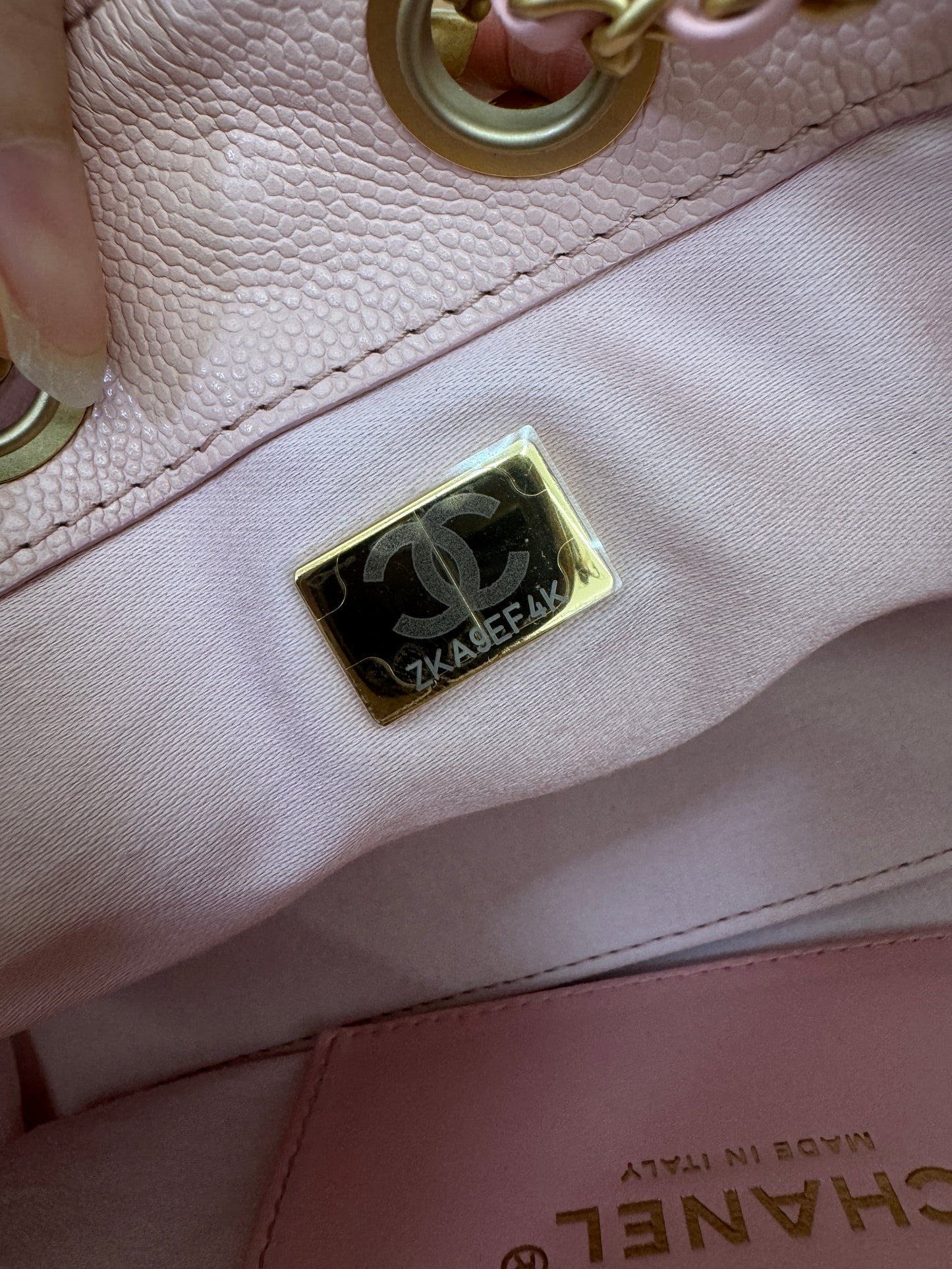 CHANEL Mini 25Bag 26P櫻花粉
