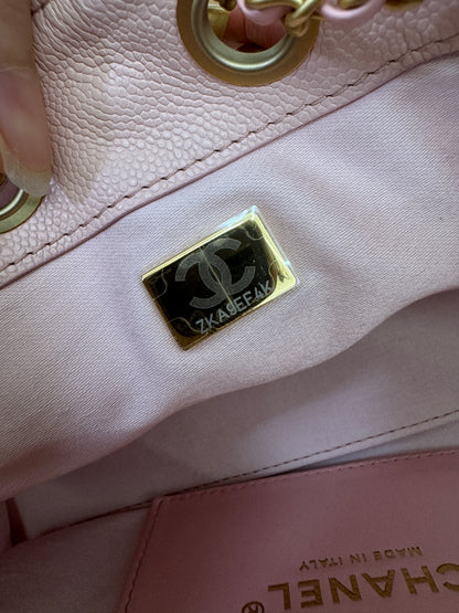 CHANEL Mini 25Bag 26P櫻花粉
