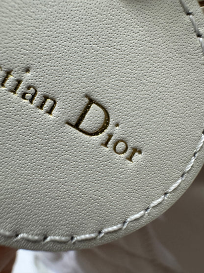 DIOR 全皮 Book Tote 奶白色小號