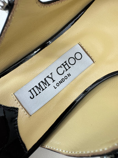 JIMMY CHOO Bling Flat 漆皮